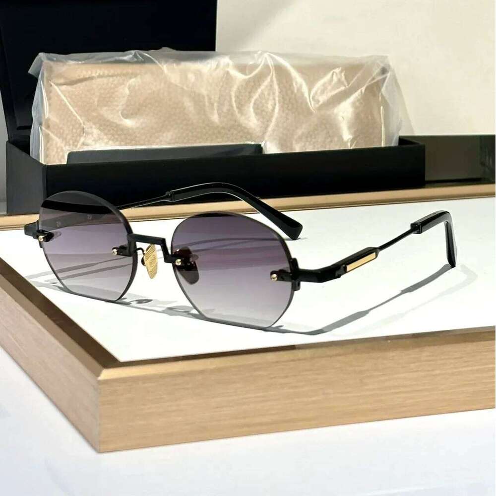 Fashion Sunglasses For Women And Men MARSHALL Style Anti-Ultraviolet Retro Plate Frameless Special Design Glasses Random Box