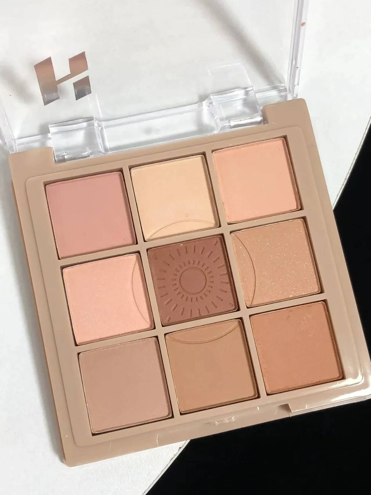 DIKALU Color Eyeshadow Tray Nine Palace Grid Matte Pearl Summer Milk Tea Purple Peach Pink Fresh Niche