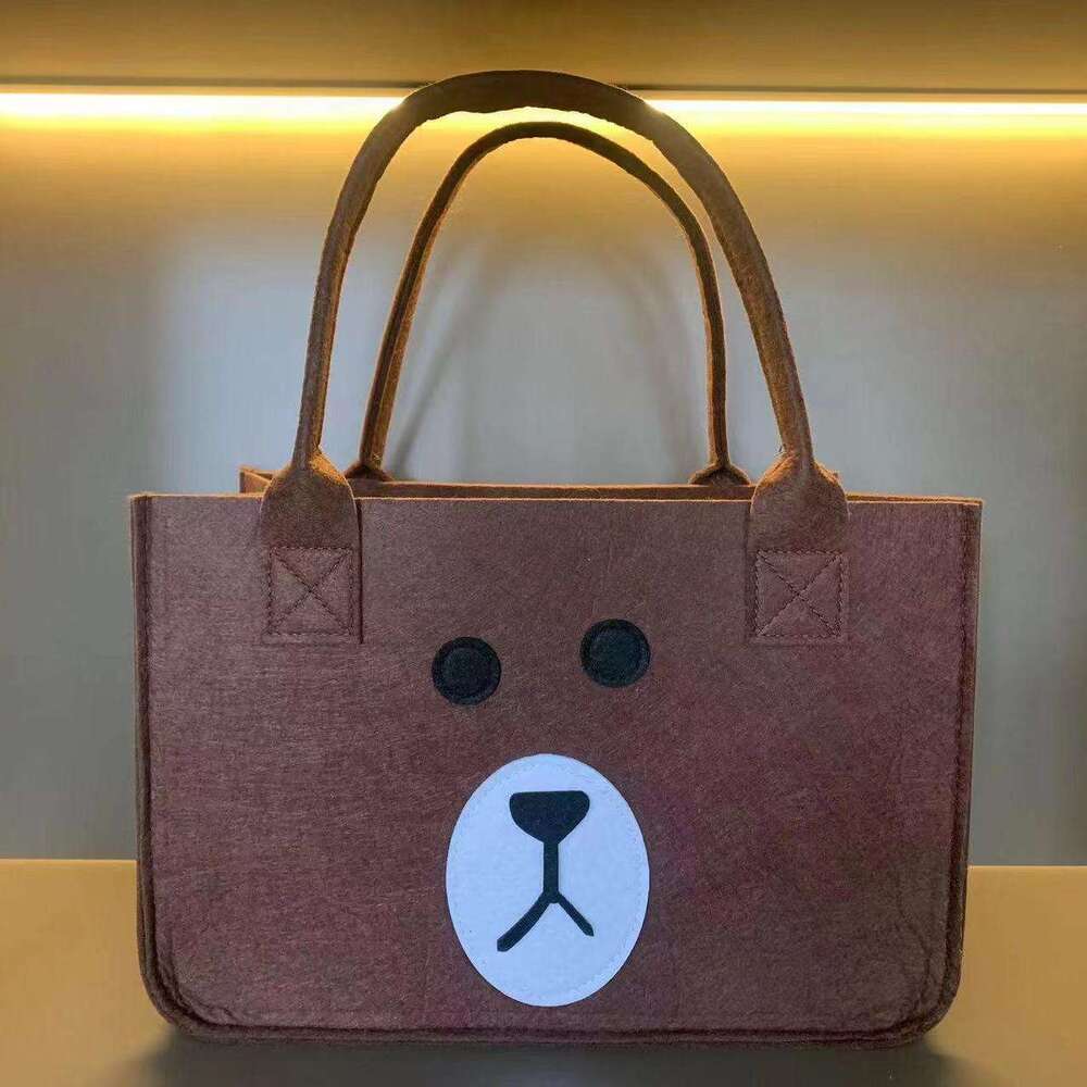 Anpanman Mommy Handbag Gift Hundred Days Banquet Shopping Souvenir Felt Tote Bag