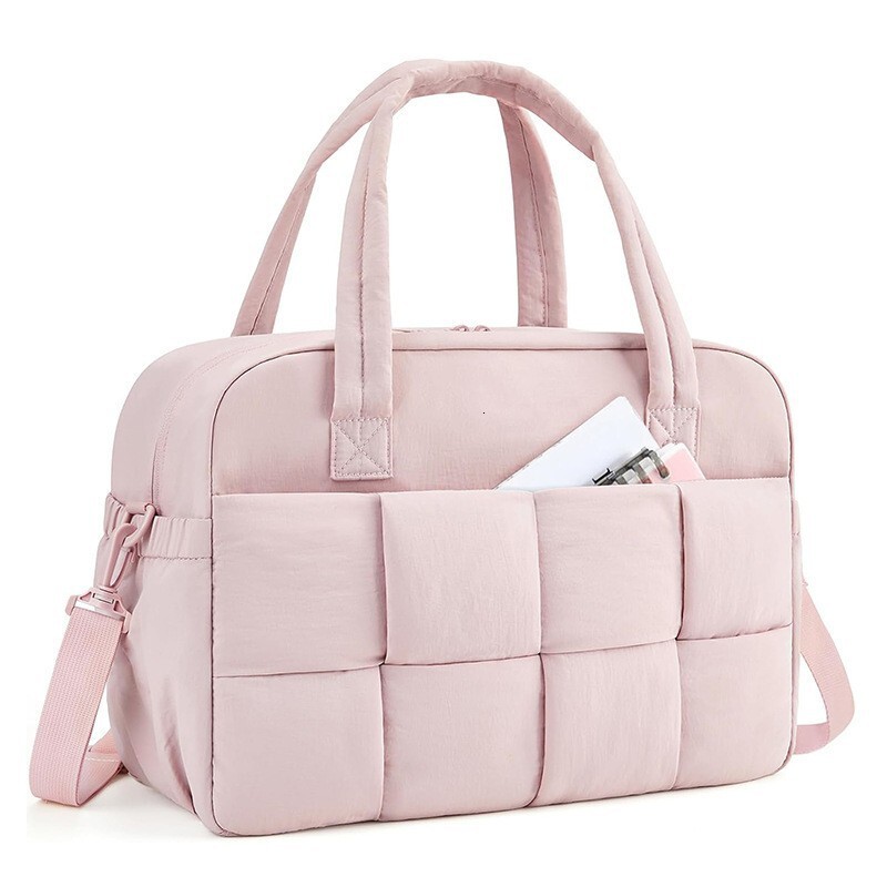 New Women's Fitness Down Tote with Laptop Compartment Travel Duffel Bag