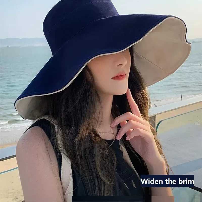 Wide Brim Hat for Women Sun Visor Hat UV Protection Solar Hat for Ladies TYM02 W250602