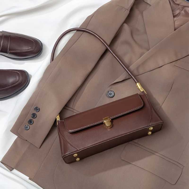 Fashion Solid Color Underarm Bags PU Leather Shoulder Bags for Women Design Luxury Small Handbag Female Subaxillary Clutches Y250603
