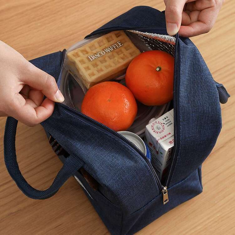 Insulated Tote Bento Aluminum Foil Thickened Box Office Worker Student Waterproof Lunch Bag
