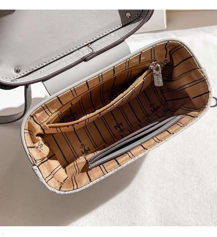 Fashion Embroidery Square Box High Quality Women's Handbag Textured Leather Shoulder Messenger Lady Purse Female Casual Bag