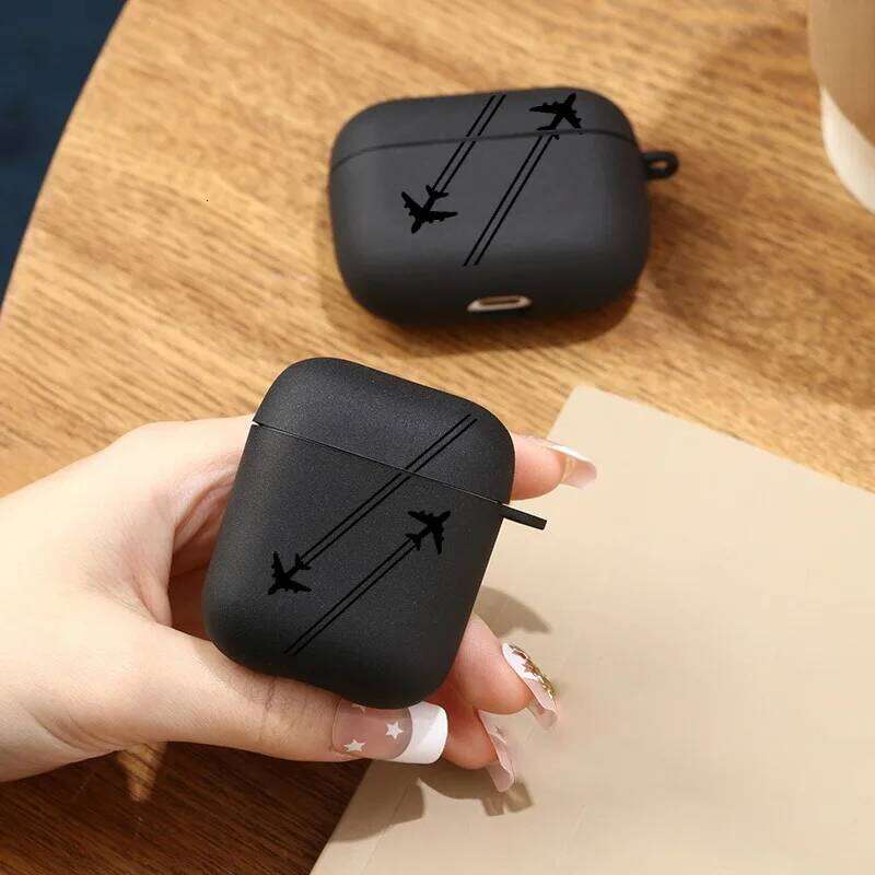 World Travel Soft TPU Case for Pro1 2 3 4 Girl Lover Silicone Wireless Bluetooth Earphone Box Black Cover