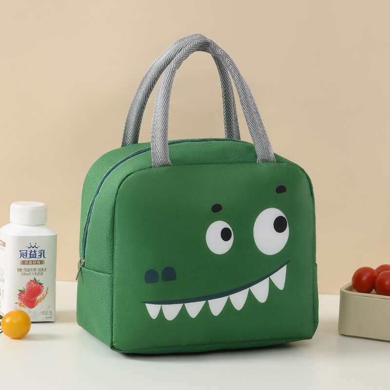 Thickened Portable Cartoon Meal Handheld Box Insulated Cooler Lunch Bag