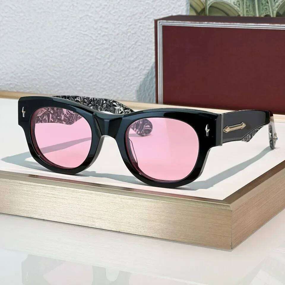 Fashion Sunglasses For Women And Men Truckee Style Anti-Ultraviolet Retro Plate Full Frame Special Design Glasses Random Box