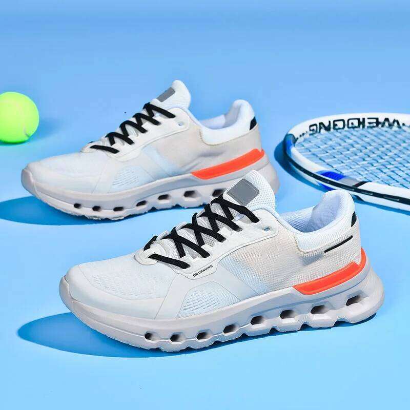 2025 Summer Cushion Men's Running Breathable Mesh Brand Sneakers Jogging Lightweight Non-Slip Men Athletic Shoes