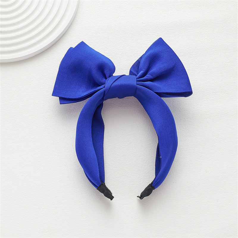 Dopamine oversized bow hair band, sweet girl high skull top three-dimensional advanced feeling hair accessories