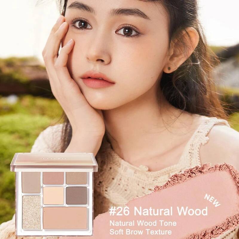 Judydoll Playful 7-Color Eyeshadow Palette, All-In-One, Highly Pigmented, Easy Blend, Perfect for Beginners & Pro Looks