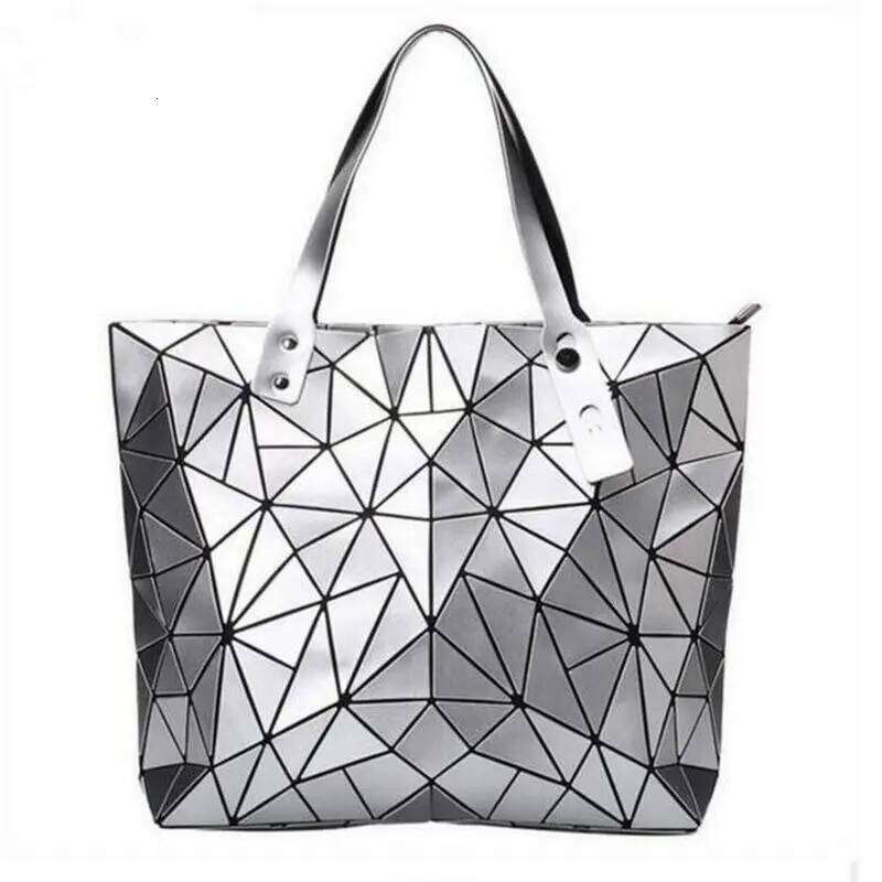 Women Hot Sale Bao 2024 Female Tote Shoulder New Handbags Woman Bags Designer Geometry Hologram Top-Handle Bag
