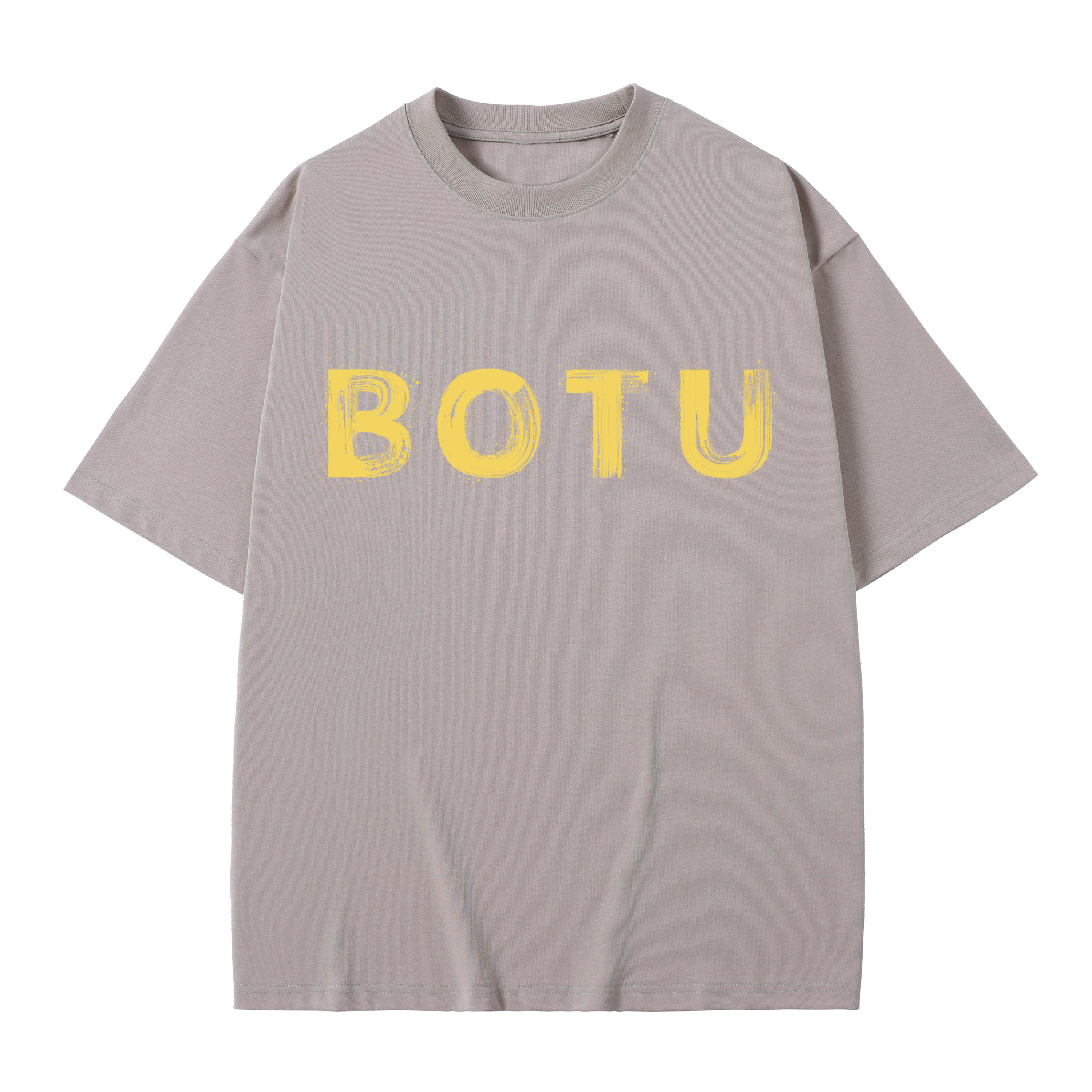 Hot stamping logo T-shirt men's top designer cotton T-shirt short sleeved clothing high-quality fashionable T-shirt BROADTRUE