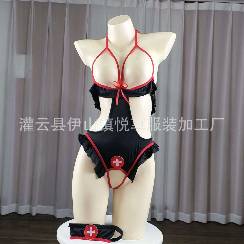 Spell Lingerie Porn Suits Sexy Uniform Temptation Role Play Costume Nightclub Nurse One Piece Lingerie Sexy Lingerie