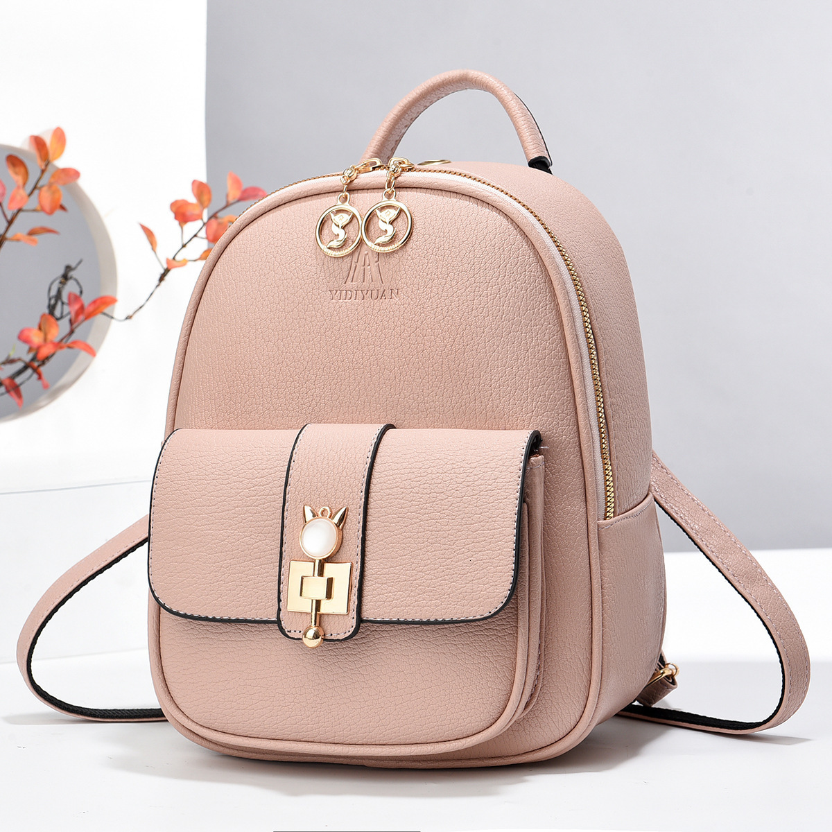 Free Shipping Designer Bag New Trend Versatile Backpack Women's Crossbody Travel Leisure Bag Fashionable Backpack Large And Small Student Backpac