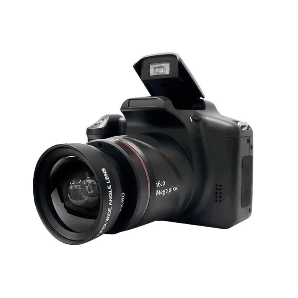 Professional Beginner Photography Camera SLR Digital Camcorder Portable Handheld 16X Digital Zoom 16MP HD Output Selfie CameraXJ250603