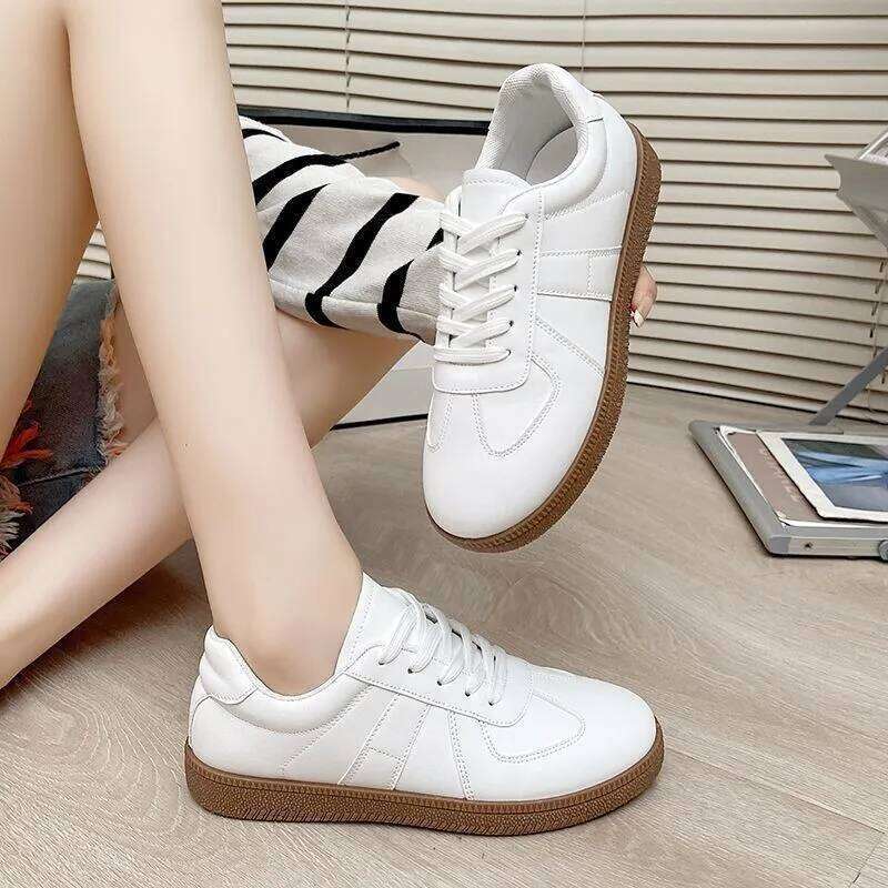 Gacimy Women's Casual Sneakers Breathable Non-Slip Tennis Walking New Leather Suede Flats Women Fashion Sports Shoes