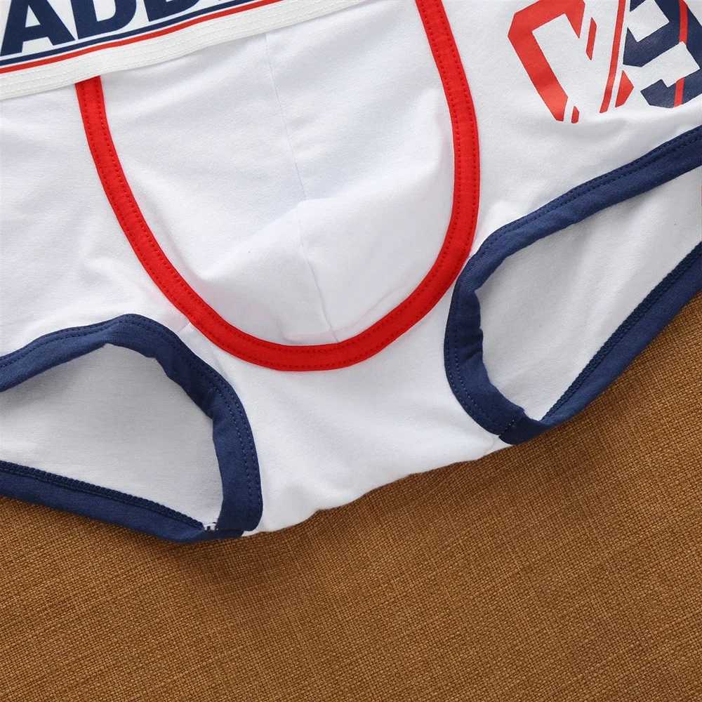 Brand Mens Cotton Underwear Low Waist Sexy Trendy Briefs Comfortable Sweat-Absorbent Antibacterial Boxer Shorts Underpants W250603