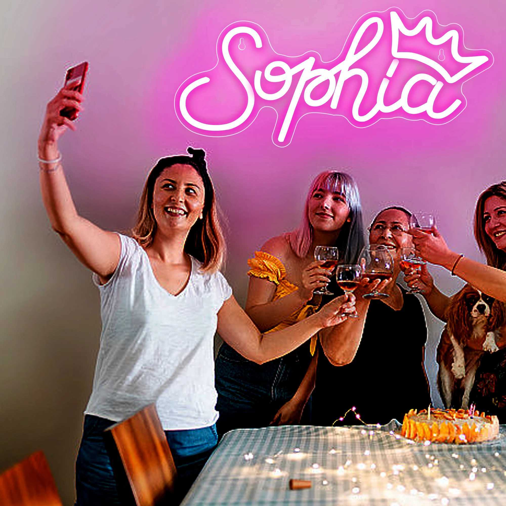 Name Neon Sign Personalized Neon Light for Bedroom Birthday Party Decor USB Powered Neon Light XJ250602