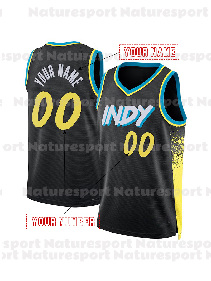 Personalized Custom Basketball Jersey Tyrese Haliburton Bradley Furphy Mathurin Toppin Turner Women Youth Embroidered Letter Number Design Polyeste