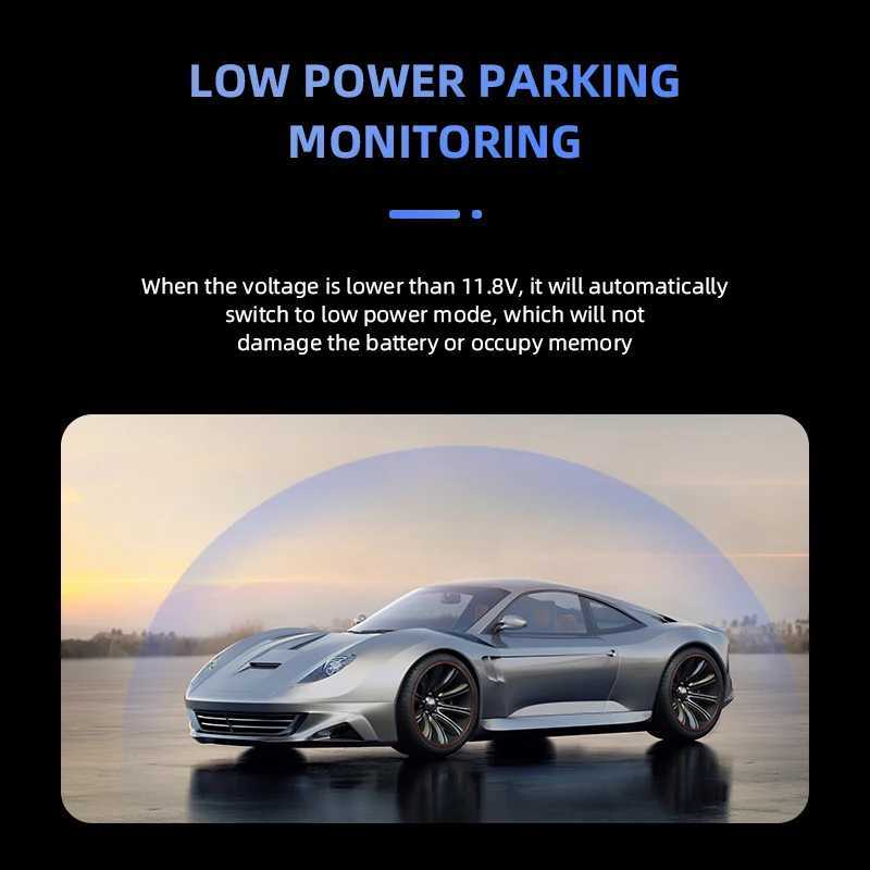 Car dvr 4G Dash Cam Mini Car dvr SIM Card Real-Time Recording App Control Live Streaming 24H Parking Monitoring Night Vision Black Box R250529