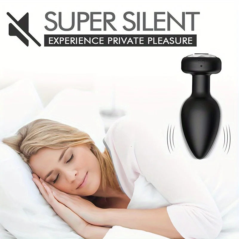 1 pc anal vibratorwireless remote control butt plug male prostate massagervaginal masturbator adult sex toys female male gay 250603