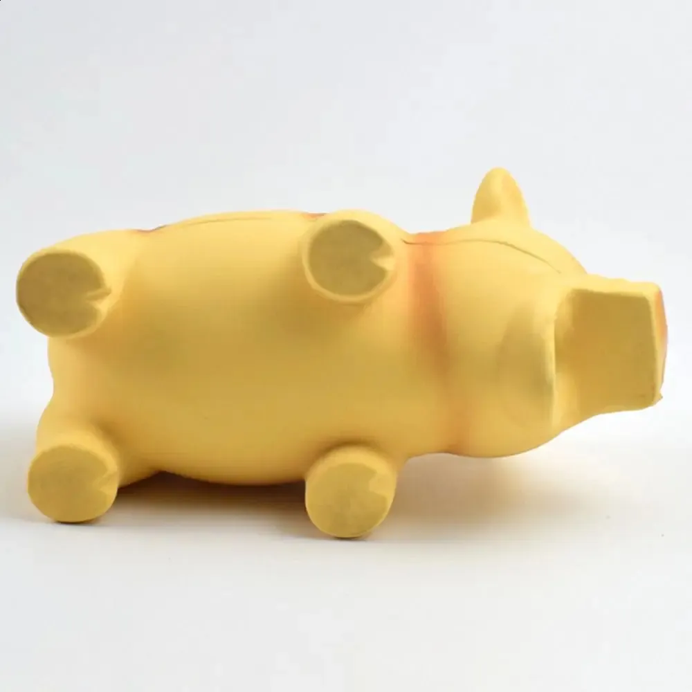 Cute Rubber Sound Pig Grunting Squeak Latex Pet Chew Toys for Dog Squeaker Chew Training Puppy Supplies Pet 3pcs/Set