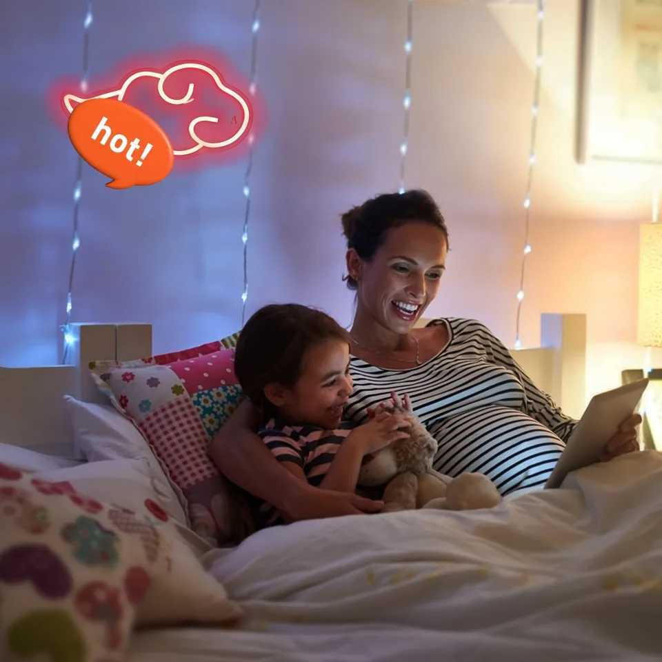 Anime Neon LED Red Cloud Neon Wall Decor Dimmable Game Neon Wall Sign USB Night Light for Bedroom Game Room Man Cave Party XJ250602