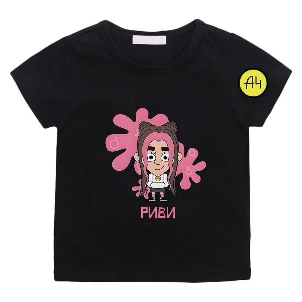 Merch A4 VladA4 T-shirt 100% Cotton High Quality Summer Tee-shirt for Baby Boys and Girls Soft O-neck T-shirts Children Casual Tee T250603