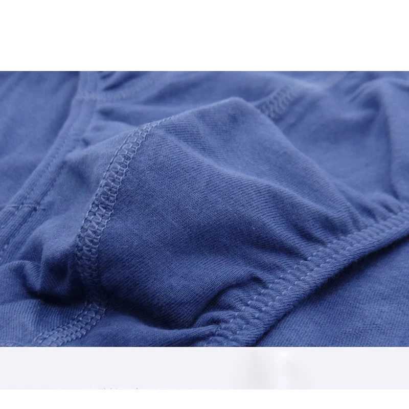 5Pcs/Set Summer Mens Underwear 00% Cotton Mens Briefs Plus Size Men Underpants Panties 3XL/4XL/5XL Mens Breathable Panties W250603