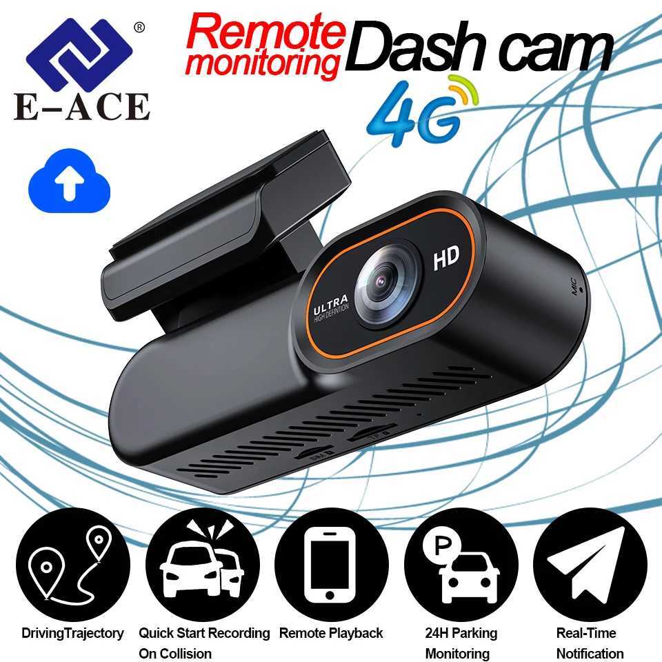 Car dvr 4G Dash Cam Mini Car dvr SIM Card Real-Time Recording App Control Live Streaming 24H Parking Monitoring Night Vision Black Box R250529