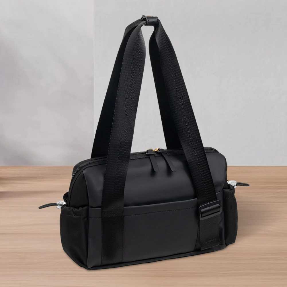 Small Travel Handbag Multi Pockets Yoga Storage Handbag Anti-Slip Solid Color Gym Shoulder Bag Swimming Running Hiking Bag XJ250603