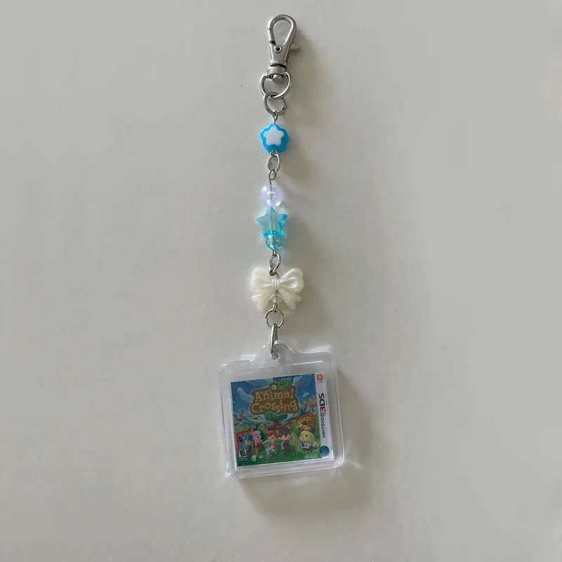 Handmade Animal Crossing Beaded Keychain XJ250602