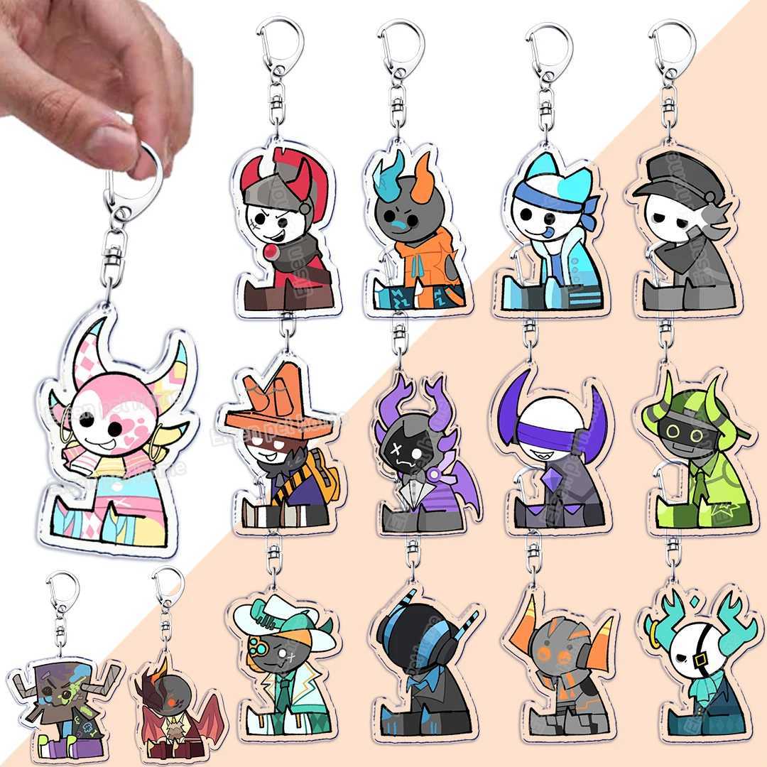 Popular Video Games Keychains for Accessories Bag Medkit Subspace Valk Keychain Ring Jewelry Fans Gifts Cute Cartoon Keyrings XJ250602
