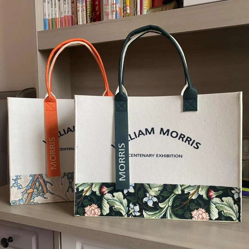 Tote Handbag Large Capacity Shopping Felt Corporate Advertising Promotional Gift Bag