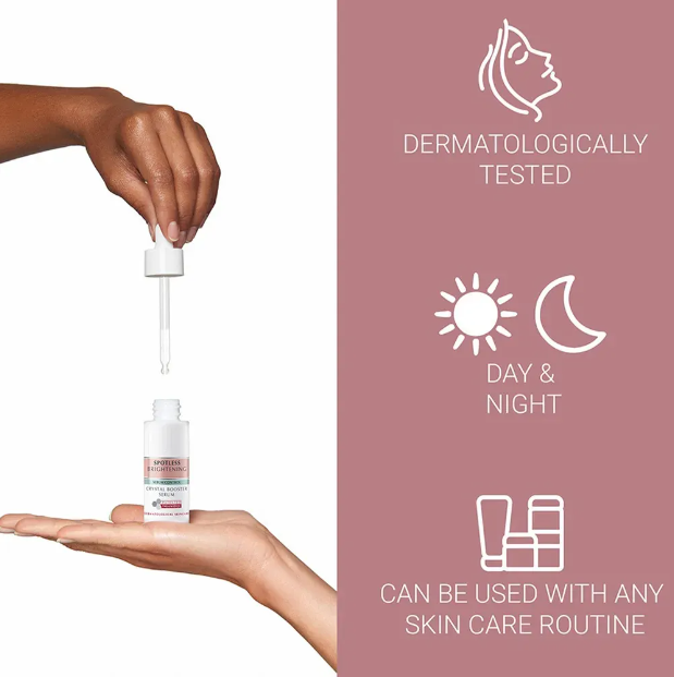 30ml Original Spotless Brightening Crystal Booster Serum Reduce Dark Spots and Dullness Not-greasy Moisturizing