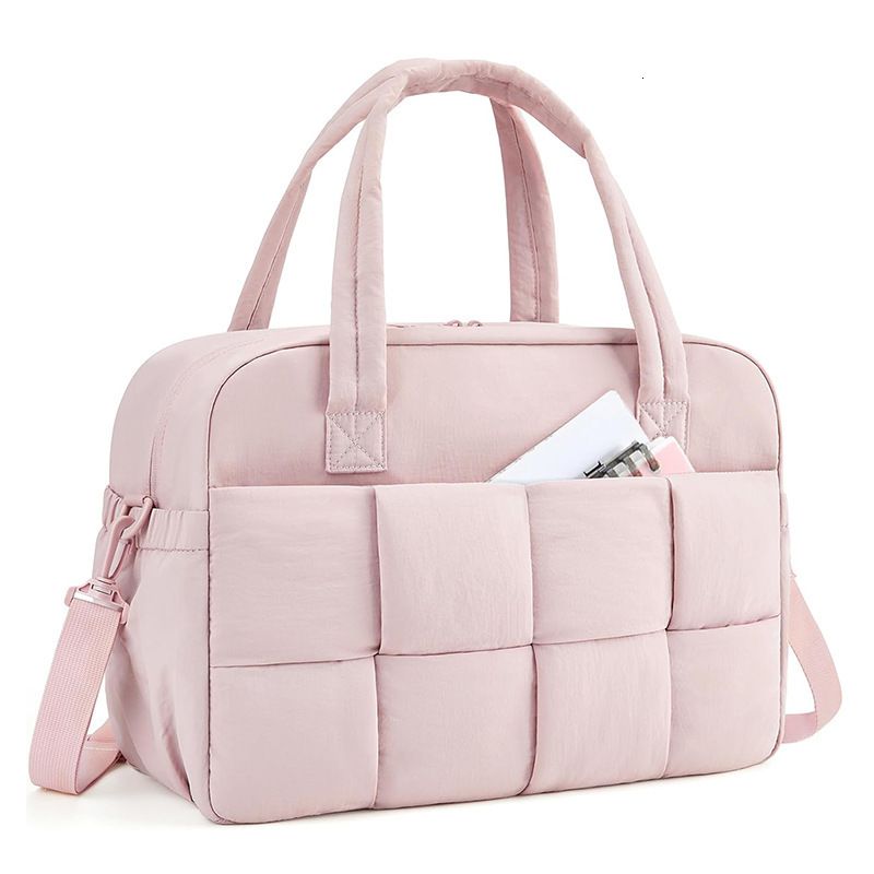 New Women's Fitness Down Tote with Laptop Compartment Travel Duffel Bag