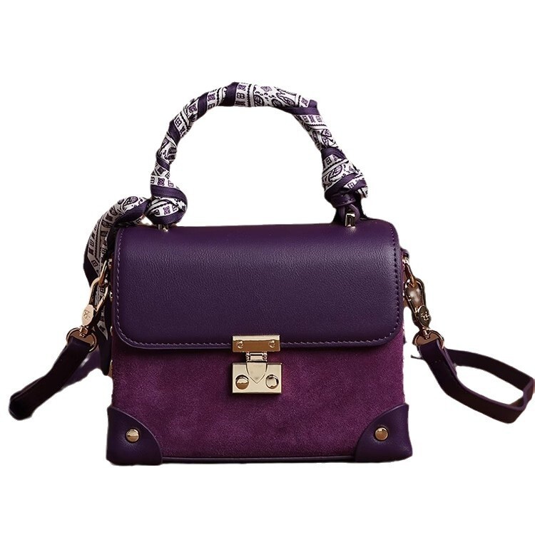 Top Brand High Quality New Style Handbag for Women Fashion Retro Small Square Bag Trend Style Versatile Crossbody Bag Leather Box Bag New Free Deliver