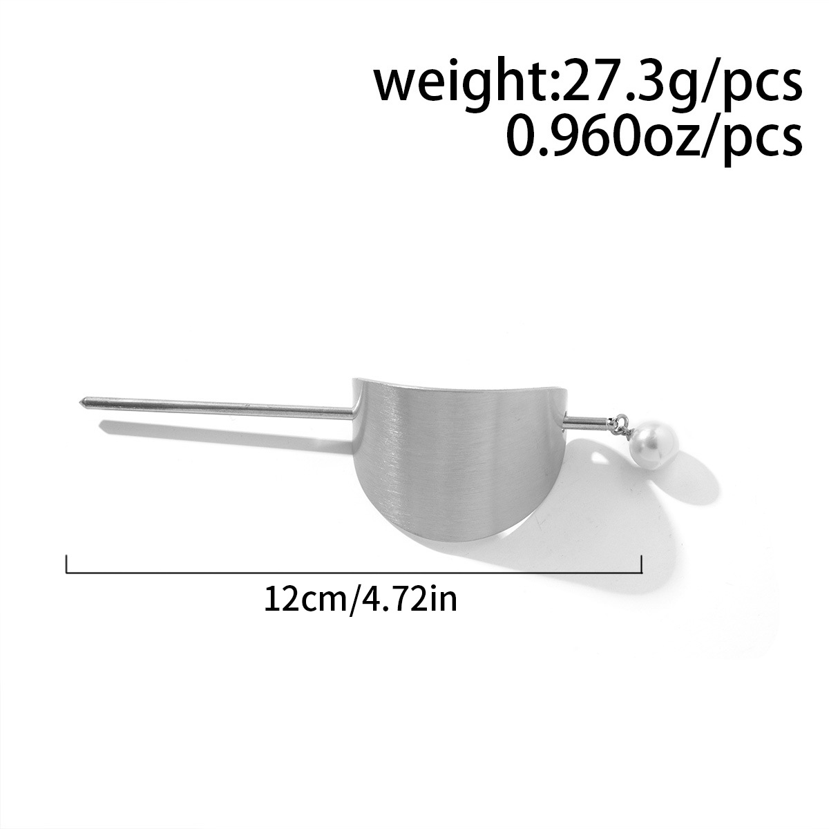 Newly Launched European and American Style Pearl Hair Accessories Hot Selling Hairpins and Irregular Hairpins for Back of Head Updos Niche Style