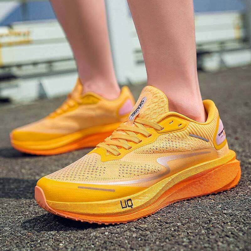 Marathon Carbon Plate Men Casual AirCushion Gym Sport Running Shoes Comfy Hiking Athletic Sneakers Footwear Male