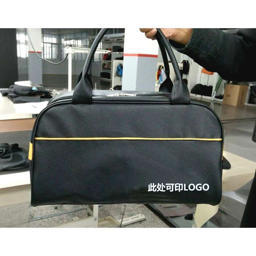 Handheld Large Capacity PU Water-Resistant Gym Travel Duffel Bag Simple Fashion Wales