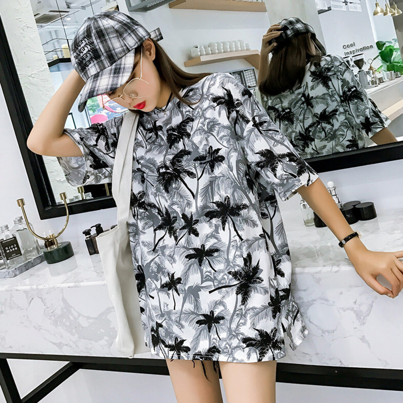 women's wear 2022 New Loose Short Sleeve T-Shirt for Women Round Neck Top