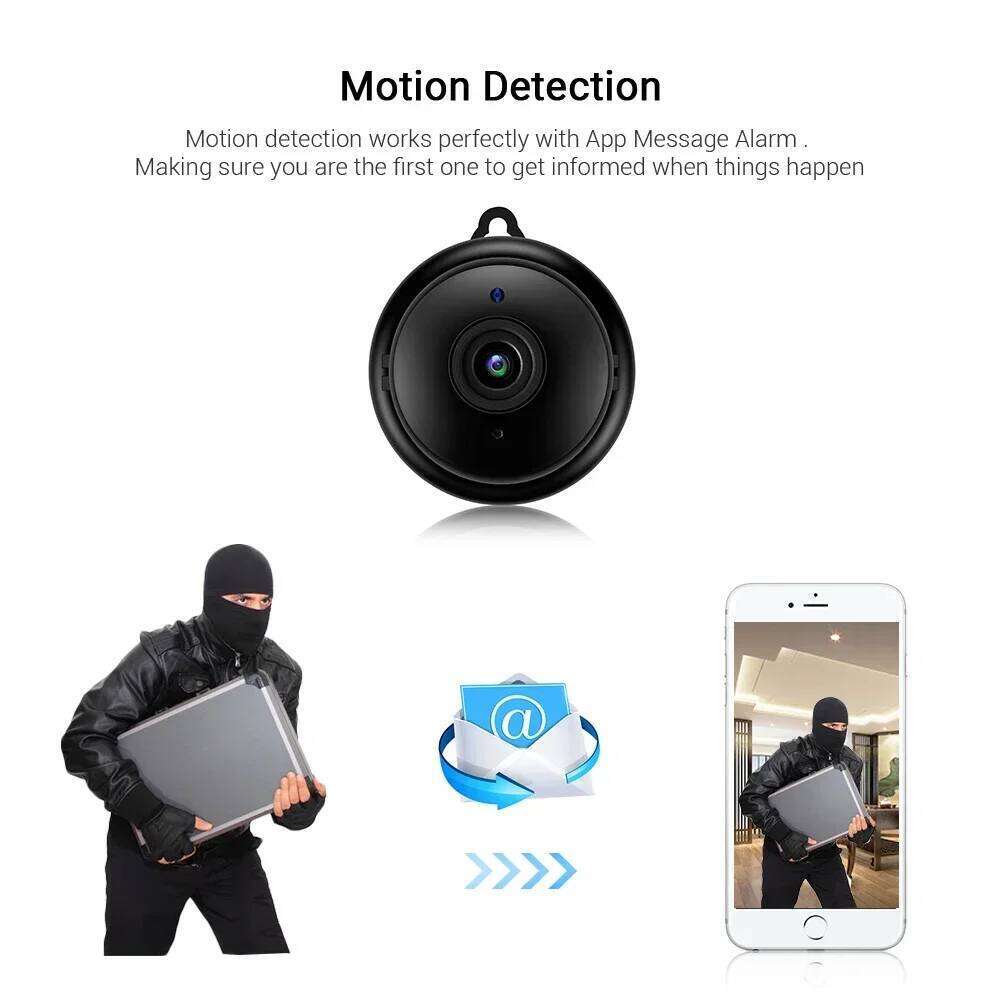 V380 Pro Mini Wifi IP HD 1080P Wireless Indoor Camera Nightvision Two Way Audio Motion Detection Baby Monitor Camcorder