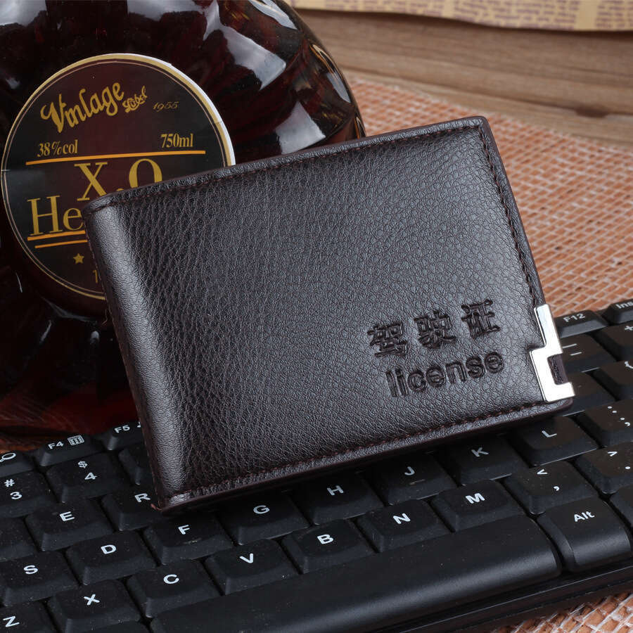 Yiwu Motor Vehicle Driving Document Folder Holder Ultra-fine Fiber Driver's License Leather Cover