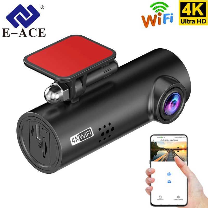 Car dvr 4K Mini UHD WIFI Dash Cam Car dvr Video Recorder With APP Control Night Vision Mini 24H Parking Camera Monitor Loop record R250529