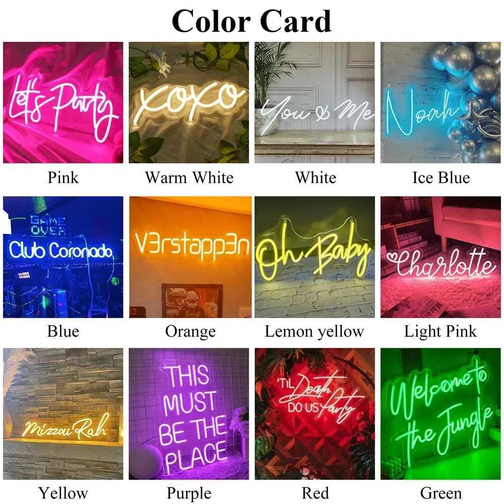 Fox Neon Signs Bar Club Gaming Room Art Wall Decoration Bedroom Christmas Party Decor for Teen Lamp Night Light Animal LED Lamps XJ250602