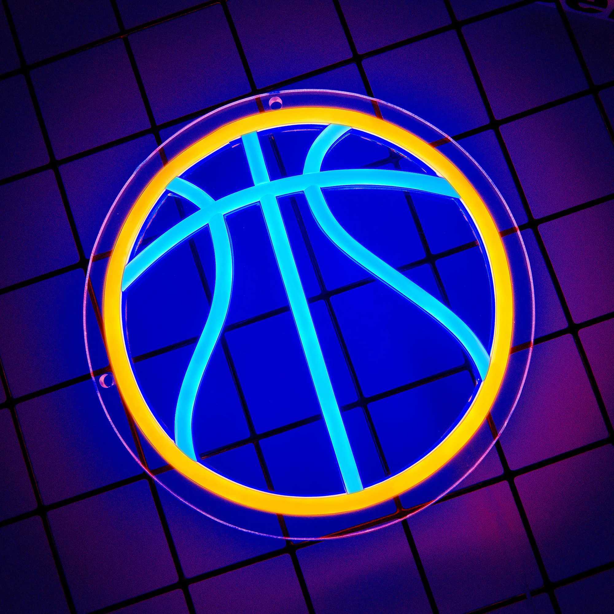 Basketball Neon Signs Basketball LED Neon Light Wall Neon Lights Cool Neon Sign for Room Bedroom Birthday Signs Kids Gift XJ250602