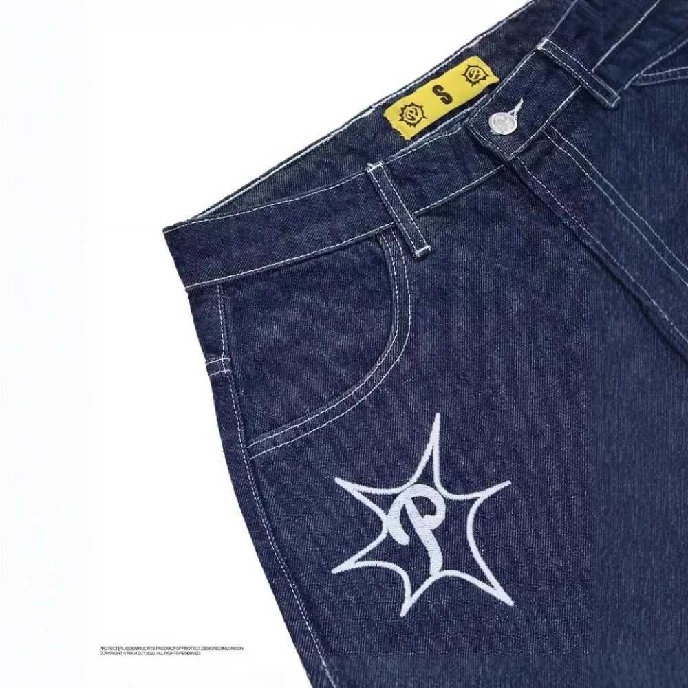 Y2k Retro Street Denim Shorts For Men and Women in Summer High Waist Basketball Denim Shorts Fashion Casual Couple Beach Shorts T250603