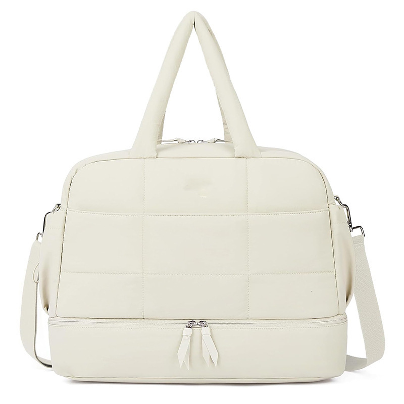 New Duffel Tote Down Handbag Travel with Wet Pocket Gym Bag