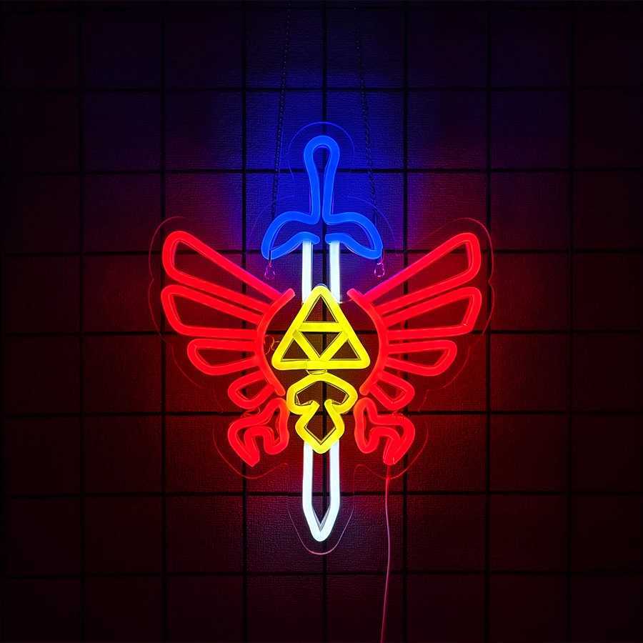 Game Theme Neon Sign Game Player Room Decor USB Powered Suitable for Game Rooms Clubs Bar Parties Man Cave Wall Lamps. XJ250602