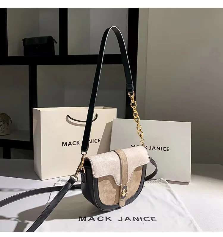 High Quality Fashion Textured Leather Moon Women Handbag Shoulder Messenger Chain Lady Purse Female Underarm Bag Armpit